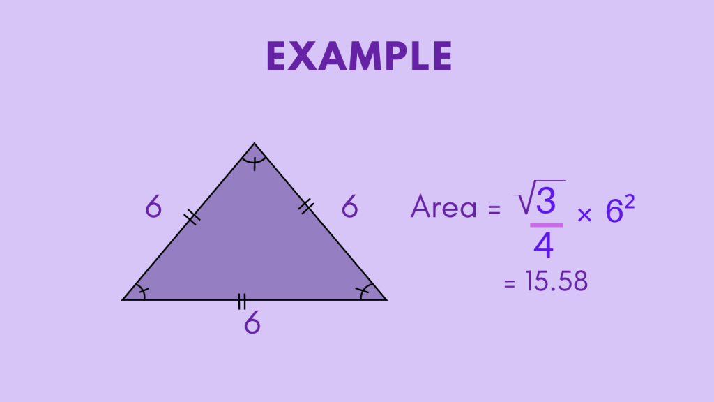 Example of equilateral triangle