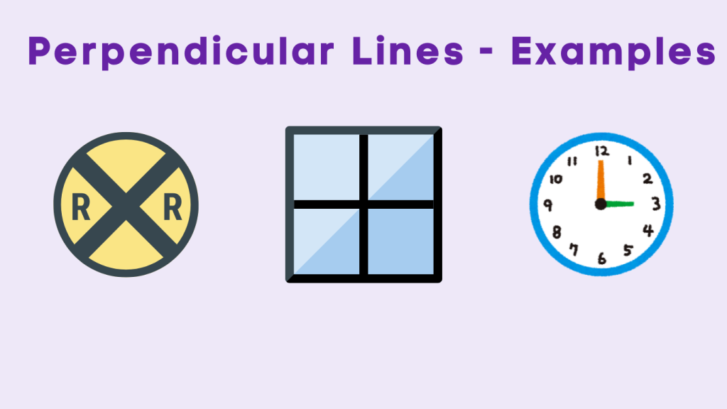 Examples of Perpendicular Lines