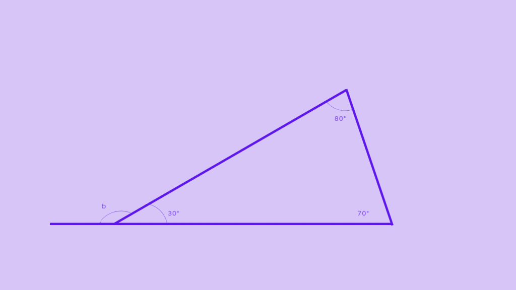 Exterior Angle Sum Theorem Example