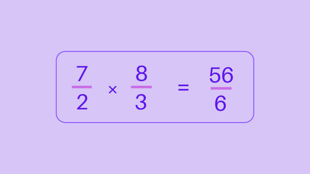 Multiplying Mixed Fractions - Step 2