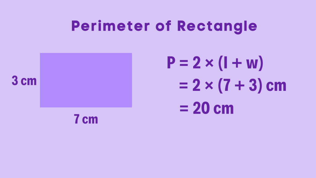 Perimeter of a Rectangle - Example