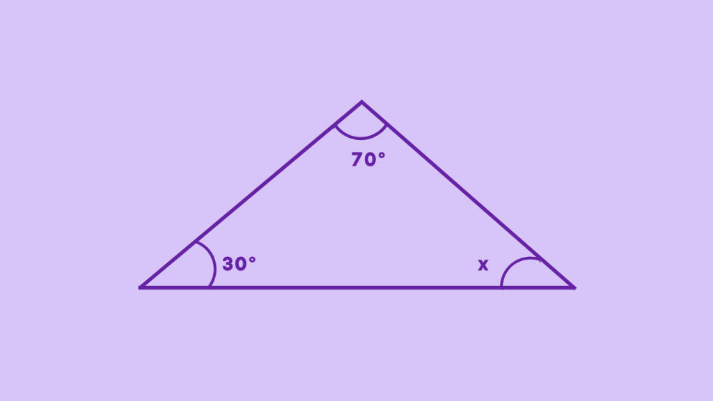 Triangle Sum Theorem Example