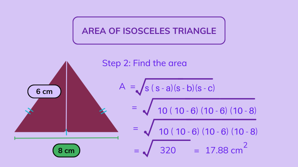 Area of Triangle - Step 2
