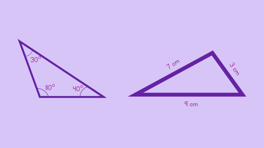 Scalene Triangle Examples
